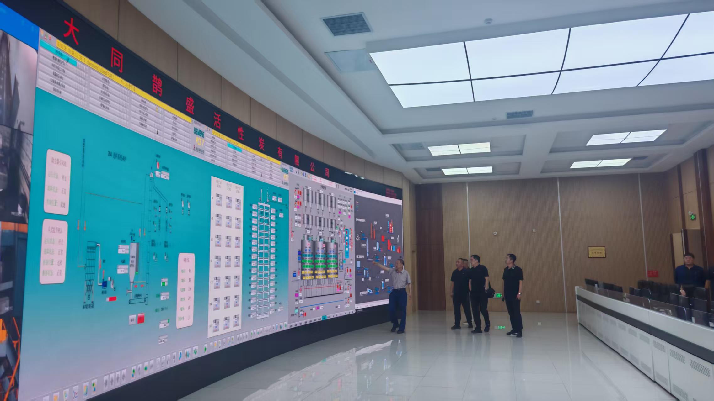 江苏良友环保科技有限公司莅临 大同鹊盛活性炭有限公司参观考察   